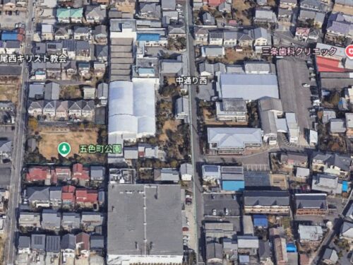 一宮市 東五城字中通り西(奥町駅) の売工場