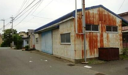 【売倉庫】三重県伊勢市御薗町長屋 土地：162.04坪 建物：34.59坪