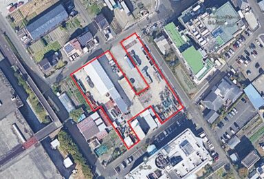 【貸地】静岡県静岡市駿河区中島 3,256㎡（984.93坪） 資材置場・ヤード用地