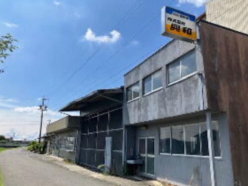 売工場 岐阜県揖斐郡大野町 土地：287坪 鉄骨造2F:239坪