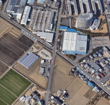 【貸地】刈谷市野田町新田 駐車場/ヤード用地 2,327.02㎡（703.92坪）