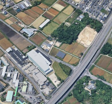 【売地】みよし市打越町黒山 資材置場・ヤード用地 4,874㎡（1,474.38坪）