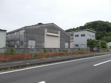 【売工場】静岡県菊川市西方 土地：308坪 鉄骨造3F:114坪