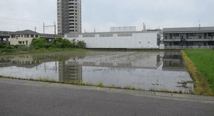 【貸地】豊田市上挙母３丁目  2,384m² 721.15坪 １種住居地域