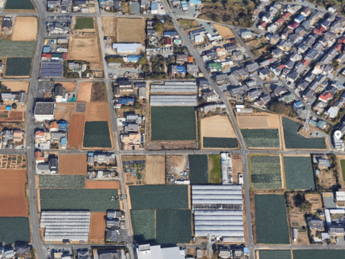 【売地】豊橋市植田町字上リ戸 6,345m²（1,919.35坪）市街化調整区域