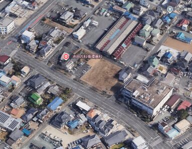 【貸地】豊川市駅前通３丁目 1,465m²（443.16坪） ロードサイド