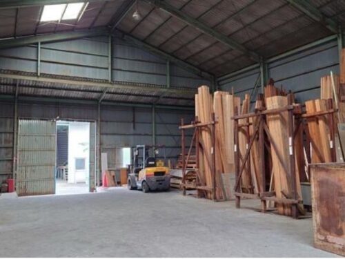 売倉庫 あま市上萱津薬師 土地：159坪 鉄骨造2F:115.28坪