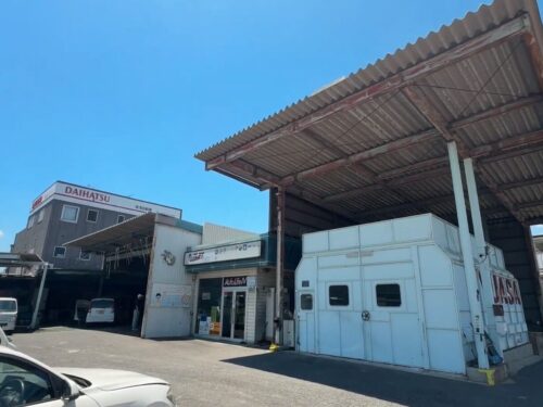 貸工場 奈良県御所市 鉄骨造１F：約164坪 敷地：約700坪 自動車整備工場