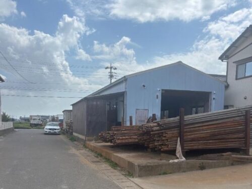 売倉庫 あま市篠田長直し 土地：305坪 鉄骨造1F:39坪