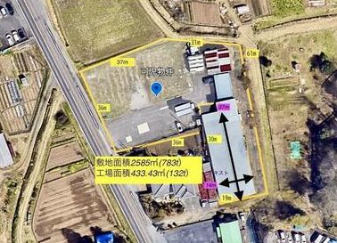 貸工場 岐阜県可児市 鉄骨造1F:131坪 貸工場 岐阜県可児市 鉄骨造1F:131坪