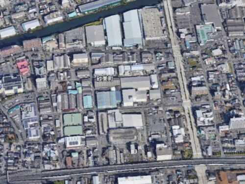 【貸地】名古屋市港区砂美町 1,152m²（348.47坪） 工場・倉庫用地