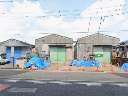 貸倉庫 北名古屋市 鉄骨造1F：173坪