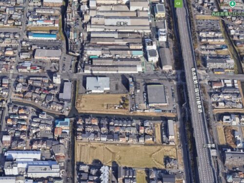 【売地】海部郡大治町大字西條字上新田  3,615.44㎡（1,093.67坪） 事業用地