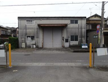 【売倉庫】静岡県静岡市葵区新伝馬１丁目  土地：約68坪 鉄骨造1F:約44坪