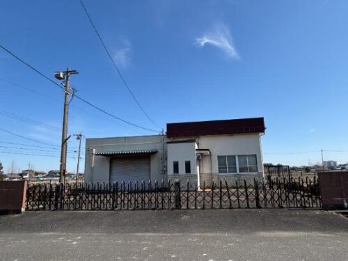 【売倉庫】一宮市開明字宮西 土地：284.09坪 鉄骨造2F134.52坪 