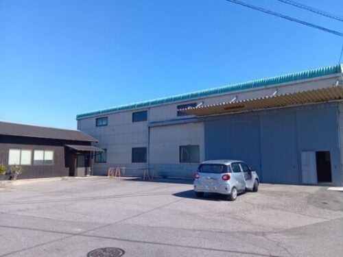 貸工場 西尾市上矢田町 鉄骨造2F：123.07坪 自動車整備工場可