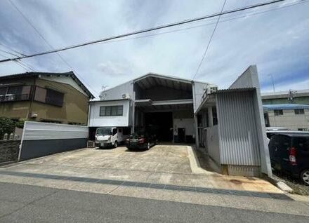 売工場 名古屋市西区長先町 土地：136坪 鉄骨造2F:131坪