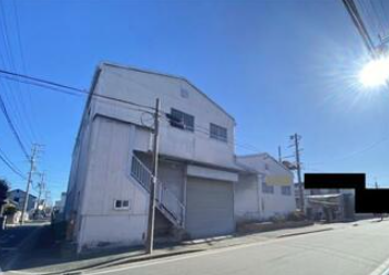 【売工場】名古屋市中川区下之一色町 土地：315.37坪 鉄骨造2F:249.10坪 ホイストクレーン付