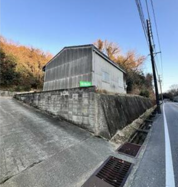 売工場・倉庫 岡崎市保母町字薬研 ホイストクレーン付 土地：341.52坪 鉄骨造1F:21.78坪