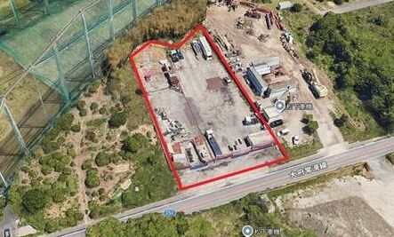 貸地 知多市南谷２丁目 3,073m²（929.57坪） ヤード用地