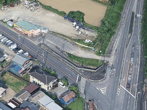 【貸地】豊田市駒場町 土地：888m²（268.62坪）  コンビニ跡