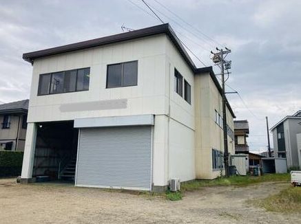 売工場 西尾市米津町 土地：306坪 鉄骨造2F:89坪 クレーン付2.8ｔ