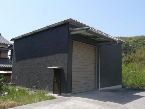 売倉庫 西尾市西幡豆町 土地：138坪 鉄骨造1F:22坪