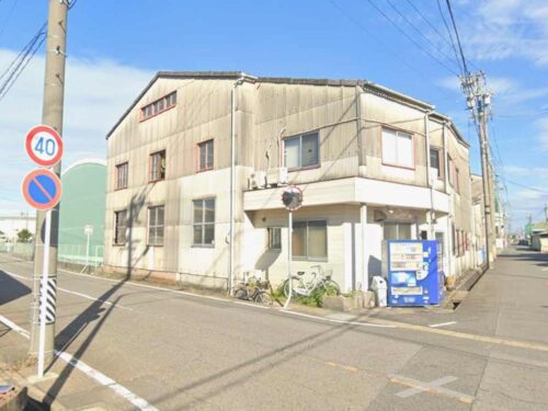 売工場 安城市根崎町西新切 土地：164坪 鉄骨造2F：145坪 工業専用地域
