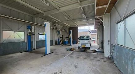 貸工場 名古屋市守山区 鉄骨造2F:137.70m²（41.65坪）自動車整備工場