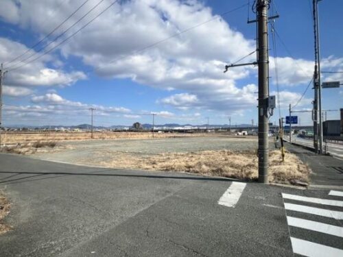 売地 豊川市白鳥町 1,400坪 国道1号線沿い