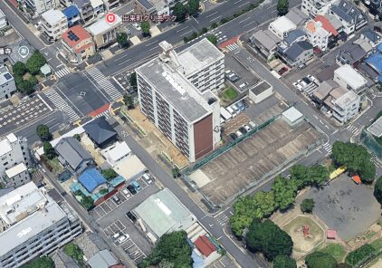 【貸地】名古屋市東区出来町１丁目 事業用地 1,066.42㎡（322.59坪）