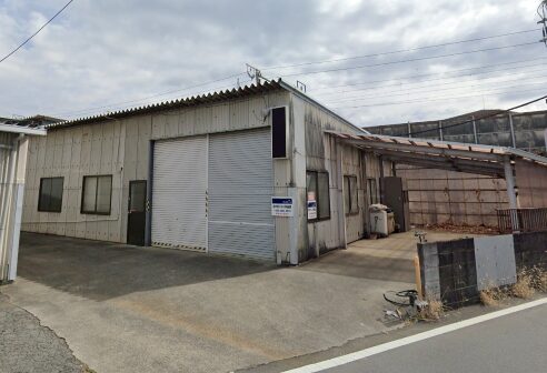 【売工場】静岡県沼津市岡一色 土地：106.34坪 鉄骨造1F：64.22坪