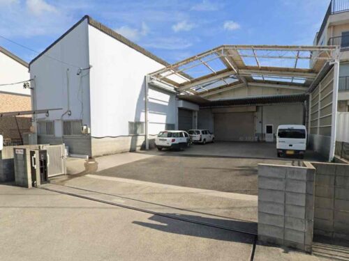 売倉庫 名古屋市中川区新家２丁目 土地：242坪 鉄骨造2F:152坪